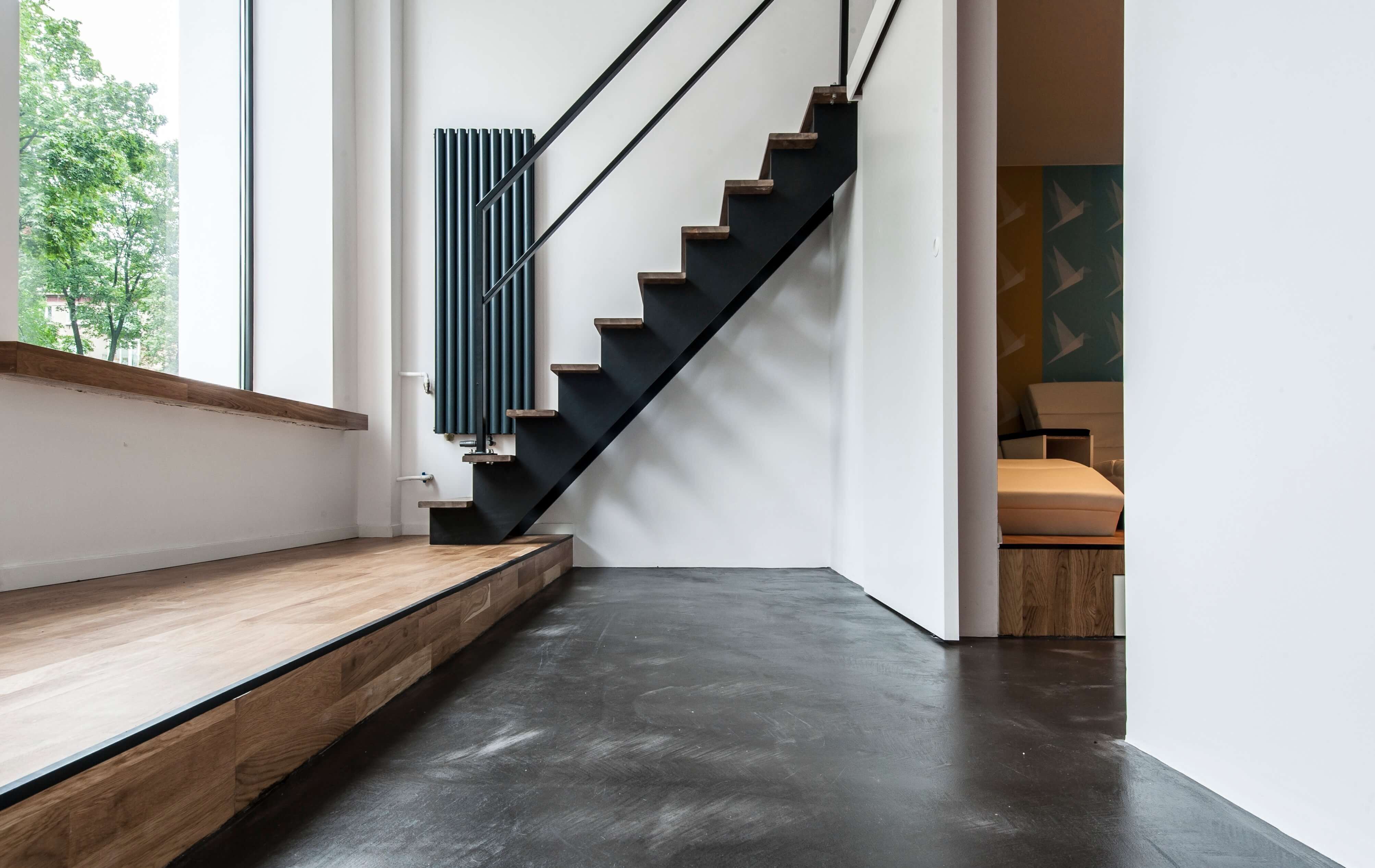 4 posadzka betonowa w salonie masażu commercial line podłoga